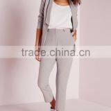 Hot Sale Girls Grey Chic Cigarette Pants Low Price thumbnail-1