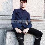 Fashion Slim Fit 100%cotton Custom Men Shirt (20160124) thumbnail-2