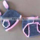 Fashion Animal Newborn Infant Clothing Set Cute Crochet Clothes For Baby Winter Knitted Outfits thumbnail-6