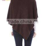 Hot Sale Cashmere Poncho Wrap Wool Pashmina Wrap Poncho thumbnail-2