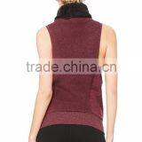 Yoga Frost Winter Vest in Black Heather For Women thumbnail-2