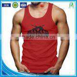 China Custom Gym Stringer Tank Top,blank Gym Mens Stringer Singlet Wholesale thumbnail-1
