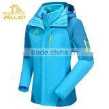 2017 OEM Waterproof 10000mm Outdooor Hiking Jackets for Woman thumbnail-3