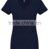 Next Level Apparel Women's Sueded S/S V-Neck Tee - Made From 60% Combed Ring-spun Cotton and 40% Polyester Jersey. thumbnail-6