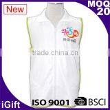 Fleece Vest With Light Weight Emborider Logo Vest thumbnail-6