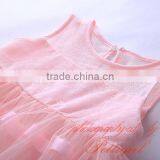 Fashion Summer Pink Girl Dresses With Lace Girls Princess Dresses Sleeveless Infant Clothes GD50112-8 thumbnail-2