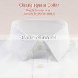 Pure White Autumn Shirt Man Shirt Classic Square Collar Design Dress Shirt thumbnail-3