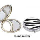 Zebra PU Gift Set With Cosmetic Mirror Card Box Handbag Holder Luggage Tag thumbnail-3