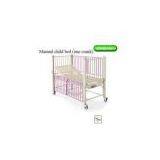 Manual Child Adjustable Medical Beds One Crank for Home Care L1650 W800 H650 - 1260mm thumbnail-1