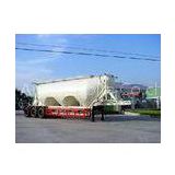 dry bulk cement / powder meterial tanker semi truck trailers with diesel engine
