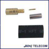 RF SMB Female Connector For 2.5C-2V Coaxial Cable thumbnail-1