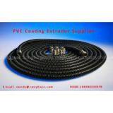 Aging Proof PVC Coated Flex Metal Corrugated Conduit Extrusion Machine thumbnail-2