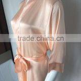 100% Chinese Pure Silk High Quality Femme Robe thumbnail-6