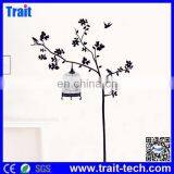 Popular Sweet Home Decoration Black Tree & Birdcage Room Wall Decal Stickers,Room Decor 3D Wall Stickers thumbnail-1