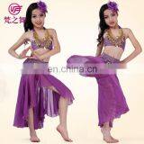 Newest Arrival Hot Sexy Beaded Tassel Children Girls Belly Dance Costume With Size S M L ET-055 thumbnail-6