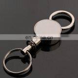 Customized Round Shape Separate Key Rings Separate Magnet Keychain