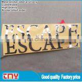 Custom Metal Brand Logo Sticker Label, Engraved Gold Adhesive Metal Label Sticker For Furniture thumbnail-5
