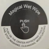 Push clean Magic wet wipes tissue