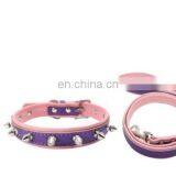 Single Row Anti-bite Rivet Pet Leather Collar Leash Training Dog Pulling Rope Pet Neck Chain Pet Supplies thumbnail-6