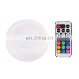 LED Puck Lights Remote Control RGB Night Light Color Atmosphere Night Light Cabinet Lamp Led thumbnail-3