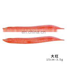 Pesca 150mm 3.5g Soft Fishing Bait 7 Colors Luminous Baits Lures Saltwater Ribbonfish Lures thumbnail-5