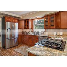 Kitchen Decor Design Ideas Corner Cabinets Solid Wood Shaker Kitchen Cabinet With Granite Countertop thumbnail-1