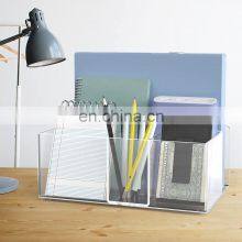 Desk Organizer for Pen Desktop Multi-Functional Acrylic Office Desk Organizer Makeup Organizer thumbnail-3