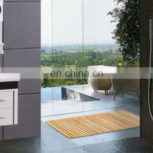 New Modern Eco-friendly Bathroom Mats Non-slip Best Quality Bathroom Mats Floor Household Nature Bamboo Bathroom Mat thumbnail-4