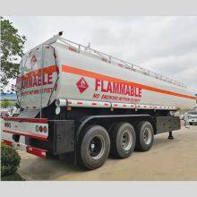Fuel Tanker Trailer for Sale 40cbm 45cbm 50cbm 55cbm 60cbm Carbon Steel or Aluminium thumbnail-3