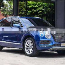 RD Facelift Parts Mansori Style Carbon Fiber Front Grill Mesh Frame Cover Car Engine Hood Vents Cover For Bentley Bentayga thumbnail-4