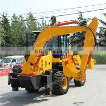 Mini Small Tractor Backhoes Loader High Capacity Excavating Loader for Sale thumbnail-4