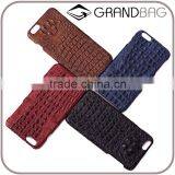 Wholesale Customize Genuine Crocodile Leather Cell Phone Mobile Phone Cases Shell for Iphone6s Plus