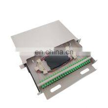 19 Inch Network Cabinet Mount Type 12 Core ODF Terminal Box Patch Panel