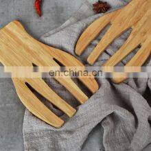 Eco-friendly Household Kitchen Western Bamboo Salad Hand Blender Cooking Creative Gadget Food Mixing Fork thumbnail-5