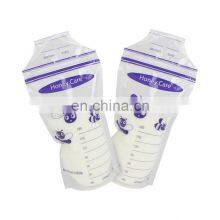 Custom Printing Breastmilk Baby Milkbags Breast Milk Storage Bags 100% BPA Free Transparent Stand up Pouch With Zipper thumbnail-4