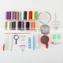 Professional Supplies 132pc of Sewing Thread Needlework Pins Home Sewing Set Kit With Bag thumbnail-2