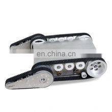 Small size UGV swing arm robot chassis for anrrow space inspection