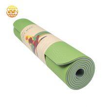 Custom Eco Friendly Non Slip 6mm Tpe Yoga Mat thumbnail-5