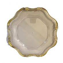 Ins Style Charger Plates Wholesale Plastic Try Elegant Wedding Party Round Plastic Charger Plates Unbreakable thumbnail-1