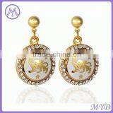 Drop Pendant Earrings Enamel Jewelry Earrings thumbnail-3