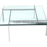Replica PK61 Glass Table by Poul Kjaerholm for Living Room