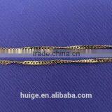 2015 Yiwu Jewellery Hot Sales Brass Chain Gold Plated Fashion Pendant Necklace thumbnail-5