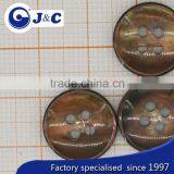Brown MOP Shell Buttons ,mother of Pearl Sea Shells Shirt Buttons thumbnail-3