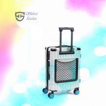 Custom Durable Waterproof Luggage 3 Set Travel Trolley Suitcase PC 4 Wheels Luggage thumbnail-5