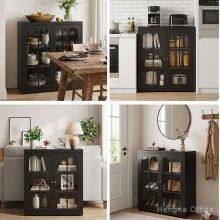 Commercial-Grade Steel Sideboard With Soft-Close Doors | Silent & Effortless Operation | for Restaurants, Hotels & Cafes thumbnail-4