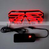 EL Light Wire Flashing Shutter Shades Glasses thumbnail-4