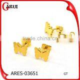 Ladies Earrings Designs Pictures Little Butterfly Gold Jewelry Earrings Stud thumbnail-1