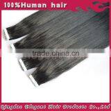 Top Grade 2.5g/piece 40 Pieces per Pack Seamless Tape Hair Extensions Black