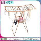 Folding Steel Wooden Color Baby Clothes Dryer Stand thumbnail-1