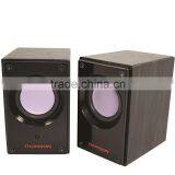 **SPEICAL OFFER** TH-A5S002 Mini Wooden Speaker, USB Powered, Compact Size With Quality Stereo, LED Power Indicator